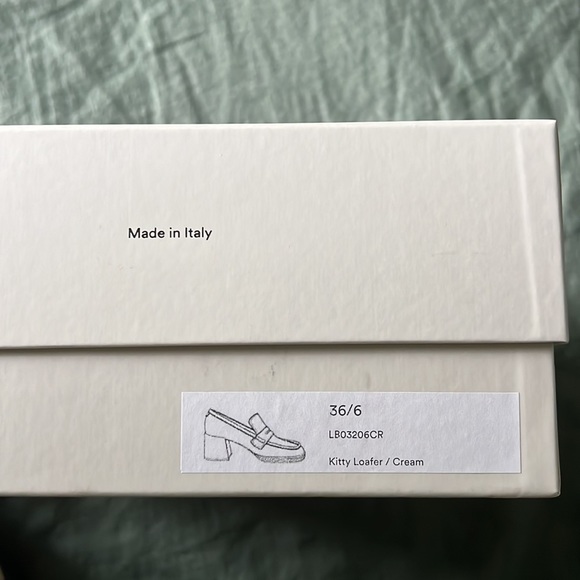 Labucq Kitty Loafer in Cream (Size 36) - Picture 5 of 6